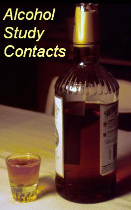 Alcohol Study Contact list
